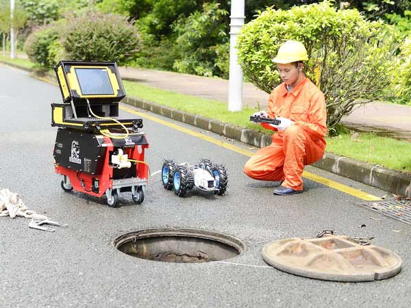 金秀管道机器人检测