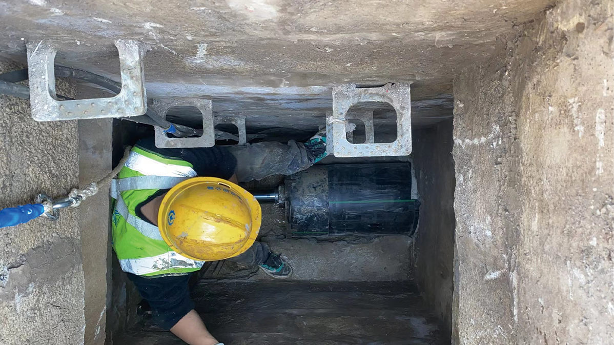 金秀HDPE短管内衬法